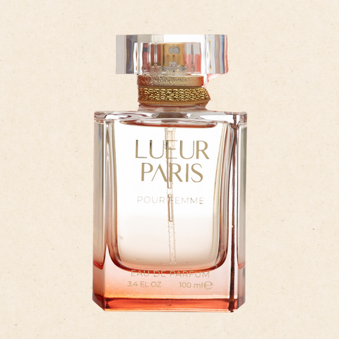 "Lueur Paris by Regal Fragrances – a captivating women’s perfume inspired by YSL Mon Paris, blending fruity notes of strawberry and raspberry with floral peony and jasmine. Packaged in a stylish 100ml bottle, perfect for any occasion."